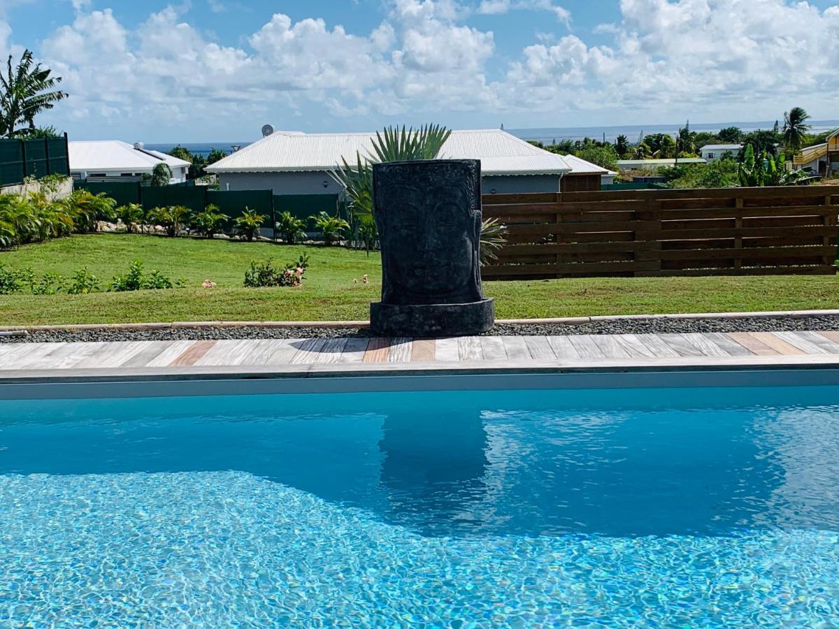 Residence Eden Ocean Avec Vue Mer Saint-Francois  Exteriör bild