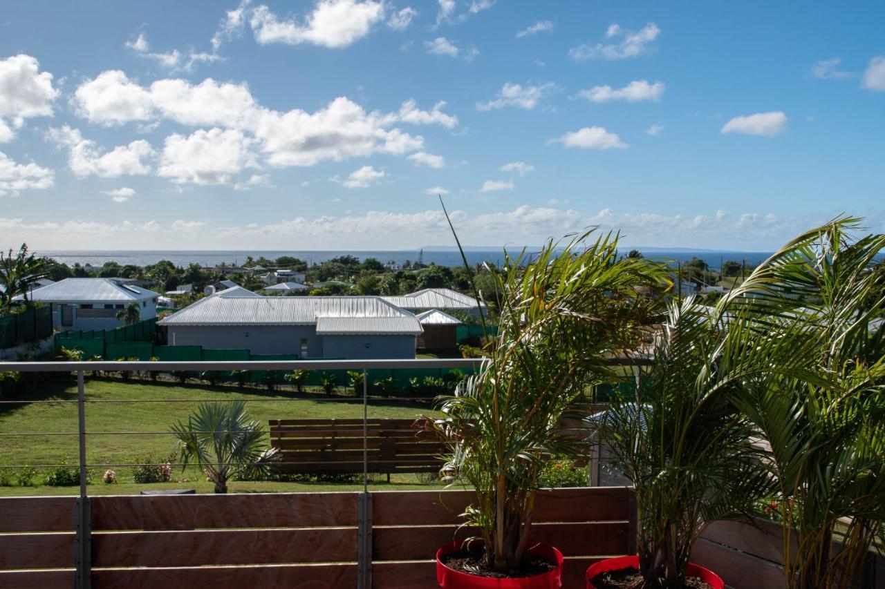 Residence Eden Ocean Avec Vue Mer Saint-Francois  Exteriör bild