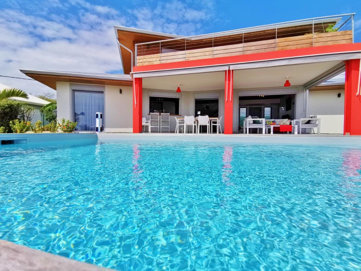 Residence Eden Ocean Avec Vue Mer Saint-Francois  Exteriör bild