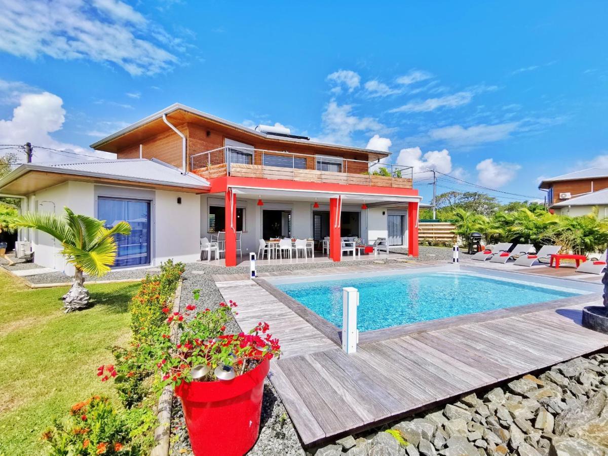 Residence Eden Ocean Avec Vue Mer Saint-Francois  Exteriör bild