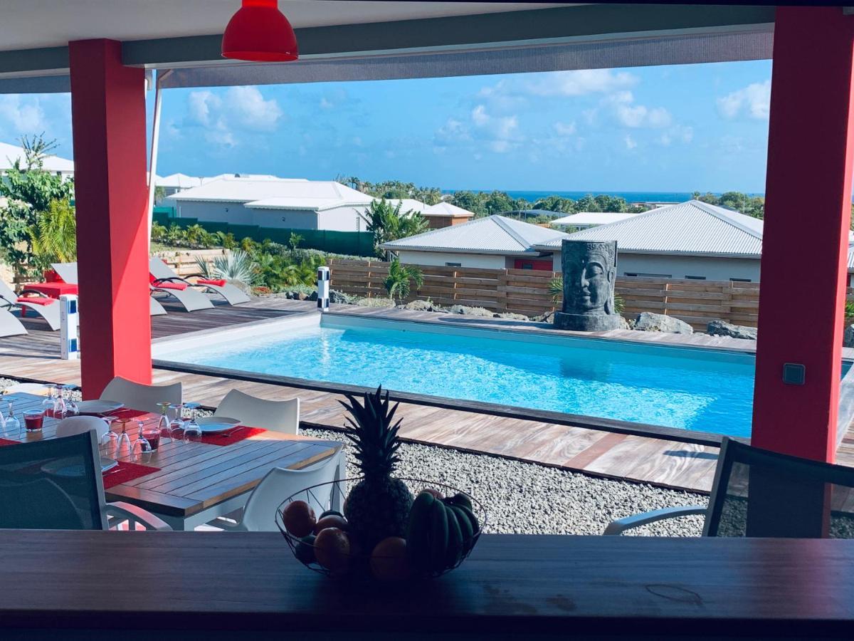 Residence Eden Ocean Avec Vue Mer Saint-Francois  Exteriör bild