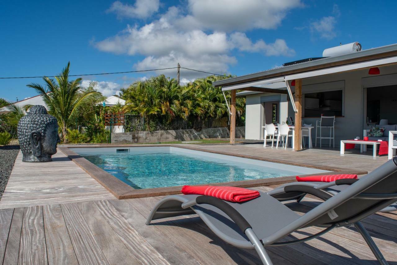 Residence Eden Ocean Avec Vue Mer Saint-Francois  Exteriör bild