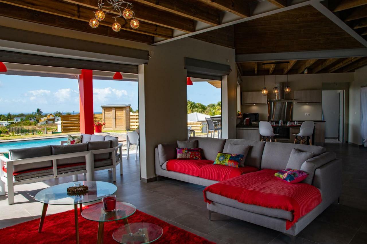 Residence Eden Ocean Avec Vue Mer Saint-Francois  Exteriör bild